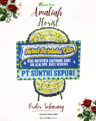 Papan Bunga Duka di Pasir Sunur