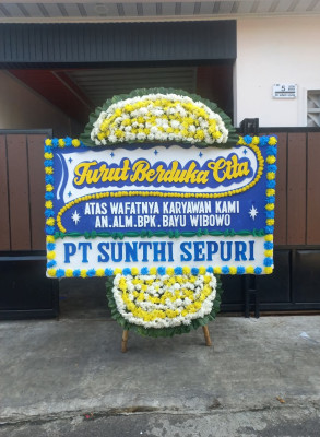 Papan Bunga Duka di Pasir Sunur